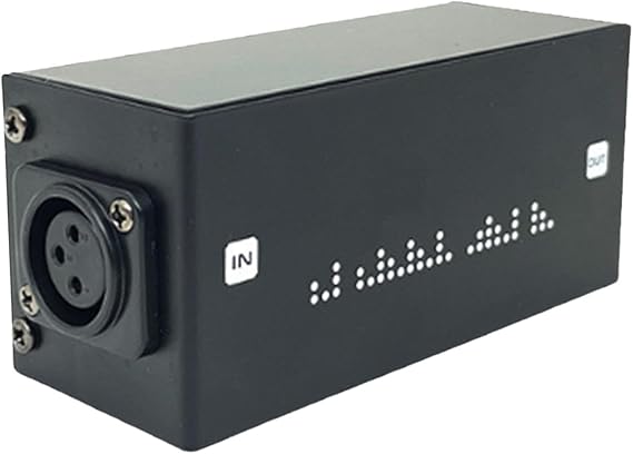 Microphone Preamp Gain Booster Active In-line Microphone Preamplifier