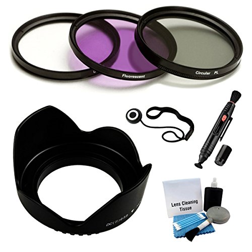 72mm Premium Filter Kit UV, CPL, FLD & Digital Lens Hood Bundle for Sigma 18-35mm f1.8 DC HSM Lens. Bundle Includes: Lens Cleaning Pen, Lens Cap Keeper & UltraPro Deluxe Lens Cleaning Kit
