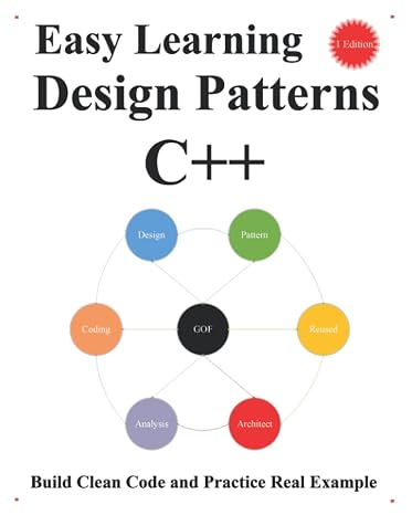 Easy Learning Design Patterns C++ (1 Edition): Build Clean Code and Practice Real Example (C++ Foundation Design Patterns & Data Structures & Algorithms)