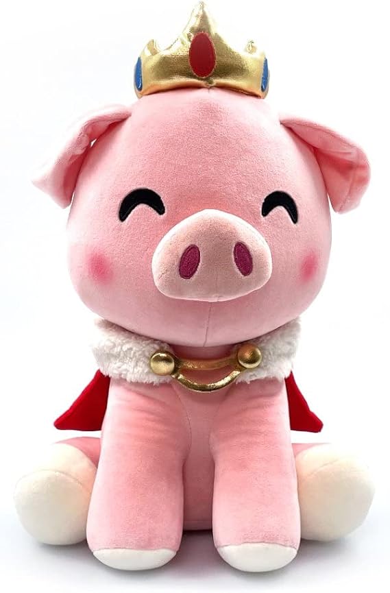 You Tooz Technoblade Sit Plush 1 ft, Collectible Plush Stuffed Animal from Technoblade (Exclusive) by Youtooz Collection, 12 Inch