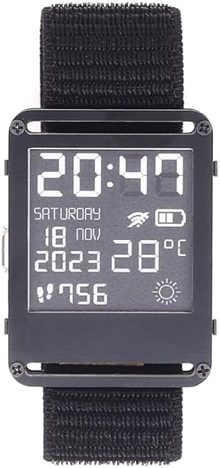 TUOPUONE Watch V2.0 - Fully Open Source & Customizable E-Ink Watch Based on ESP32