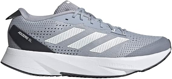 Adidas Adizero SL Running Shoes Men's, Grey, Size 9.5