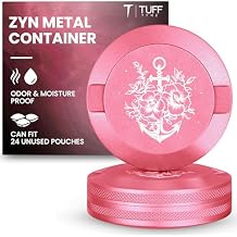 Premium Aluminum Organizer with Dual Compartment Design | Moisture Proof with Secure Seal, Compact and Pocket-Friendly modern design | Pouch Container for storage with Pouch Tin