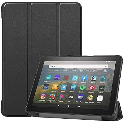 Fire Max 11 Tablet case,13th Gen,2023 Release.Slim Fit Premium PU Leather Stand Hard Back Shell Protective Smart Cover with Auto SleepWake Function for Amazon Fire Max 11, Not iPad Samsung.Black
