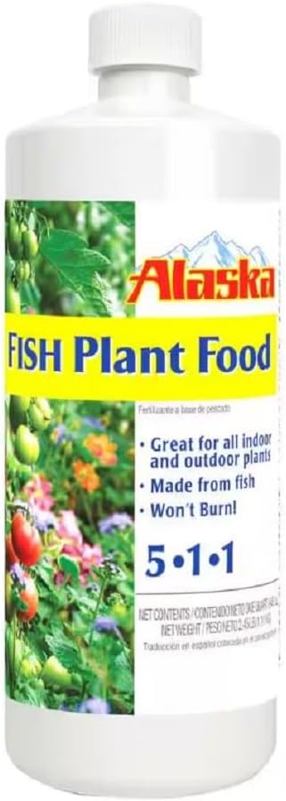 CENTRAL GARDEN BRANDS 100099247 Fish Emul Fertilizer, 1 Quart