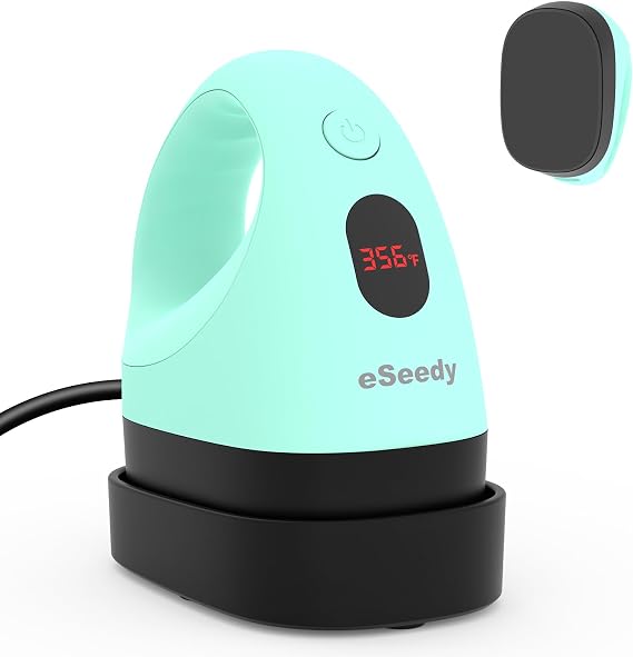 eSeedy Mini Heat Press Machine with LED Display for Heat Transfer Crafts