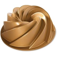 Nordic Ware Platinum Collection Heritage, aluminum, gold, One