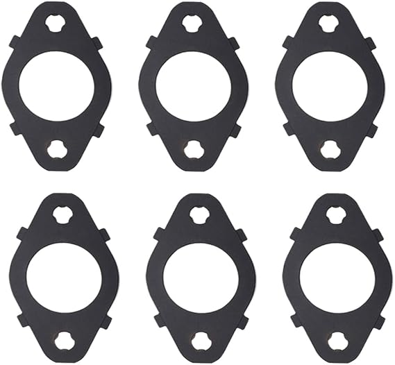 Diesel Exhaust Manifold Gasket Set 3946275 5266422 for Cummins 5.9L & 6.7L ISB B-Series 6 pcs