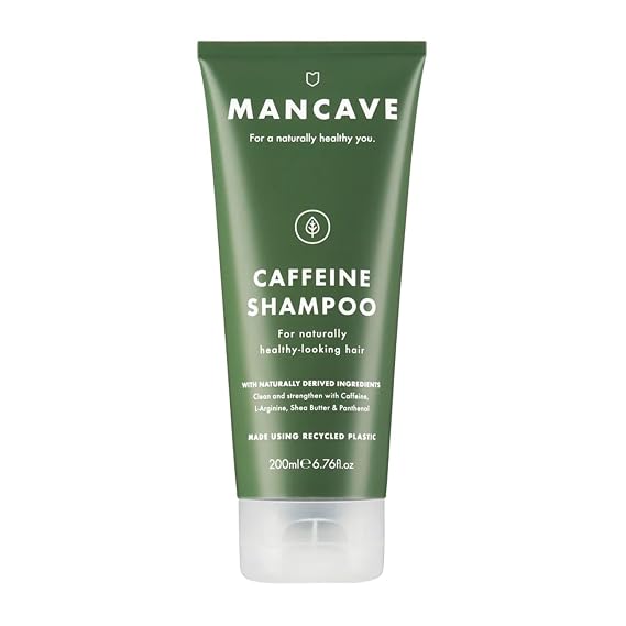 ManCave Natural Caffeine Shampoo 200ml