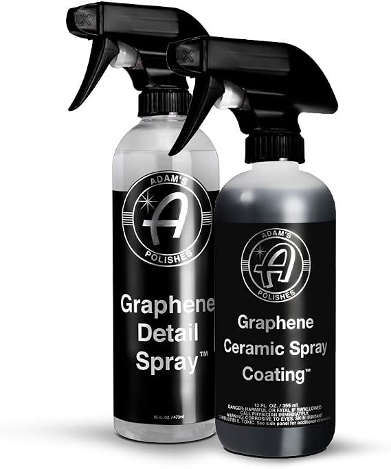 Adam's Polishes Graphene Ceramic Spray Coating & Graphene Detail Spray Bundle