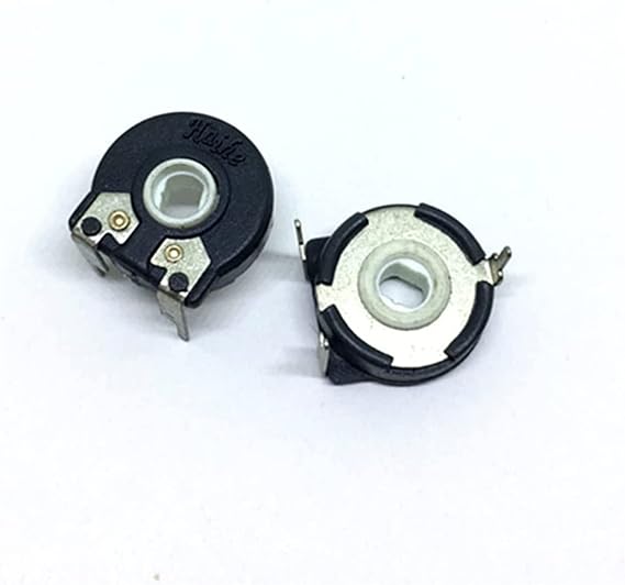Power Switch Button 5pcs Variable Resistor PT15 470K B474 Horizontal Elliptical Hole Adjustable Potentiometer