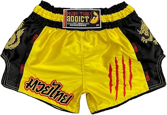 MUAY THAI ADDICT Slim Cut Muay Thai Shorts - Dragon