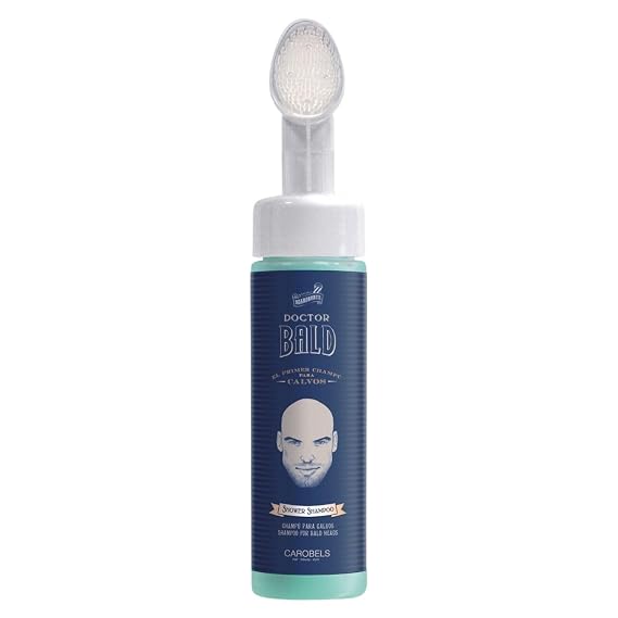 Doctor Bald - Sebum-Eliminating Shampoo with Natural Extracts, Ultraclean Applicator - Sulfate and Paraben-Free, 6.8 oz