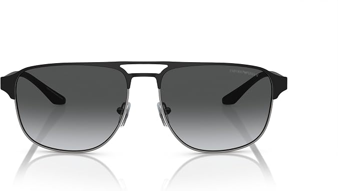 Emporio Armani mens Ea2144 Aviator Sunglasses
