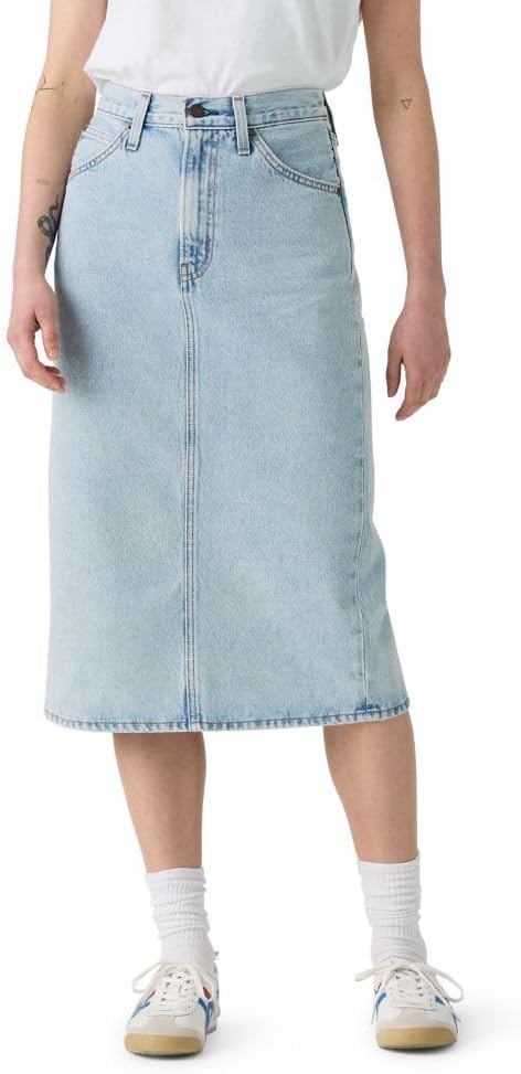 Levi's Women's High-Rise Slit Skirt