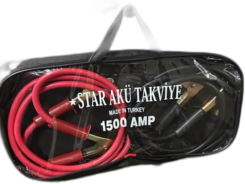 Star Çantalı Akü Takviye Kablosu 1500 Amper 2 Metre