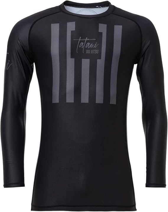 Tatami Fightwear Control Long Sleeve Rashguard - Black