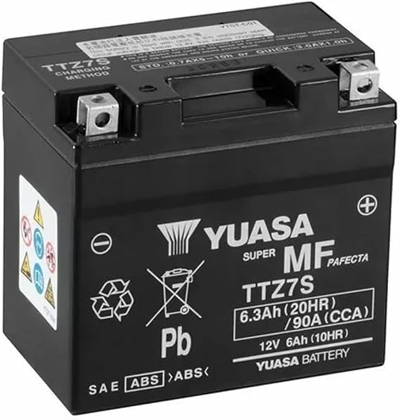 Yuasa YUAM72Z14 YTZ14S Factory Activated YTZ High Performance AGM Battery