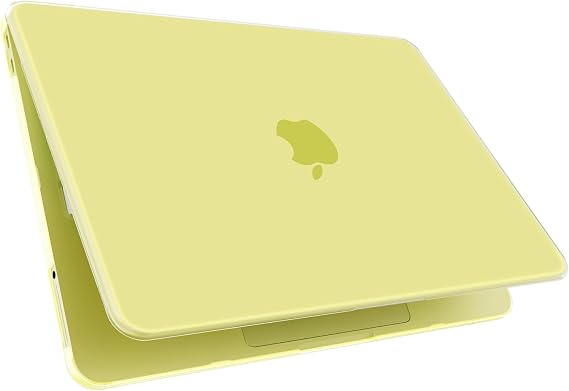 Soonjet for MacBook Neo Case 13 inch 2026 Release Model A3404(Citrus Clear)