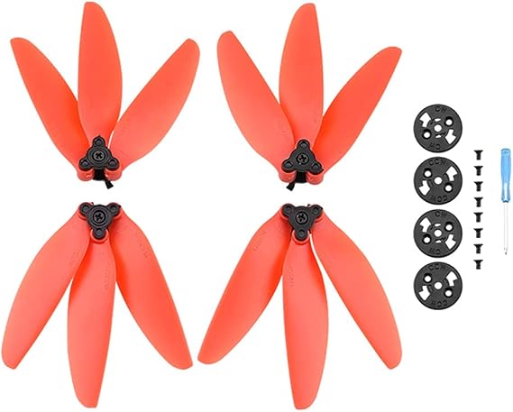4x 3-Blade Propellers for Mavic Mini 2/for Mavic Mini Drone Quick Release Props