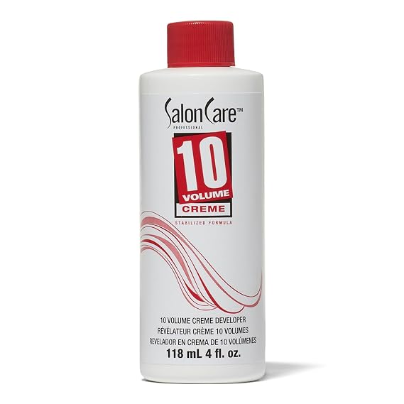 Salon Care 10 Volume Creme Developer, Gentle Lift, Cream Consistency, 4 Oz