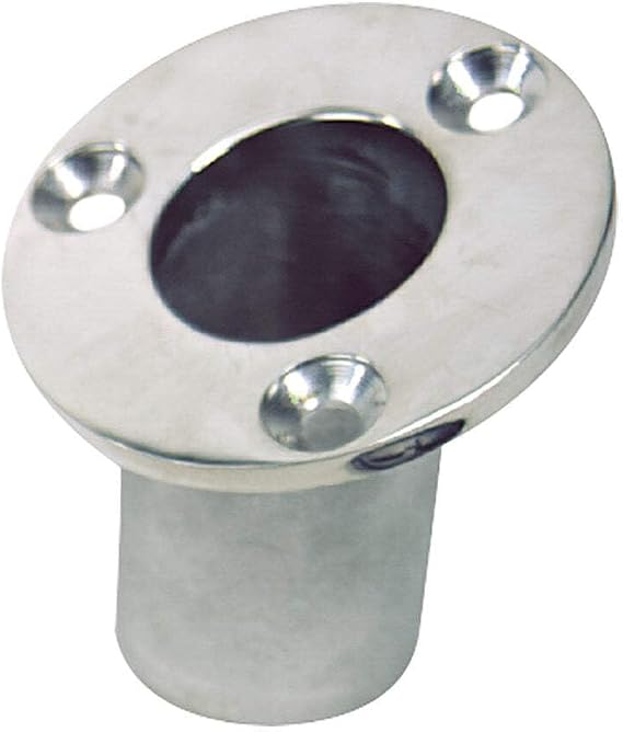 Sea-Dog Flush Mount Flagpole Socket - 25 - 1-1/4" ID - 316 Stainless Steel