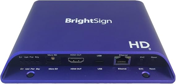 BrightSign HD1023 | Full HD Expanded I/O HTML5 Player