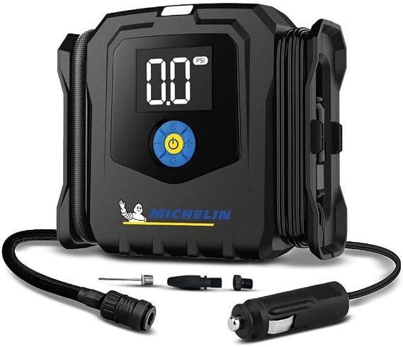 Michelin MC34631 12Volt 120 PSI Ayarlanabilir Dijital Basınç Göstergeli Hava Pompası