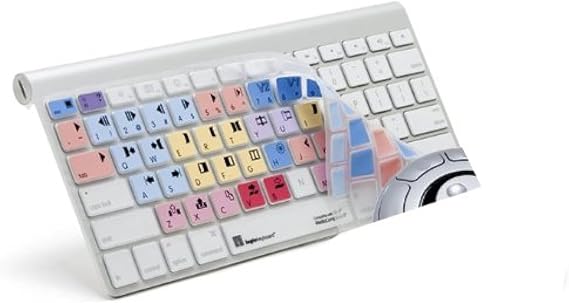 Logickeyboard Skin Designed for Media Composer 8 Compatible with MacBook Air, MacBook, MacBook Pro - Part:LS-MCOM4-MBUC-US