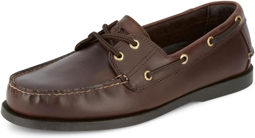 DOCKERS Mens Vargas Classic Leather Boat Shoe