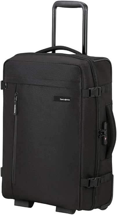 Samsonite Roader Travel Bag S with Wheels, 55 cm, 39.5 L, Black (Deep Black)