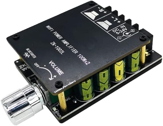 Mini HIFI Power Amplifier Board bluetooth 5.0 High Power 100W 2.0 Dual-channel Stereo Sound Module