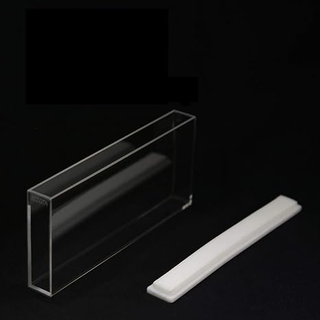G209 Standard Fluorimeter Cell with Lid, Glass, 100mm Path Length, 35mL Volume