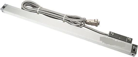 High Accuracy Linear Scale Encoder High Precision 0.005mm Ultra Thin Linear Ruler TTL 50mm-350mm Small Linear Encoder Grating Sensor 5um Grating Ruler For Lathe for Lathe Machine Milling Machine DRO T