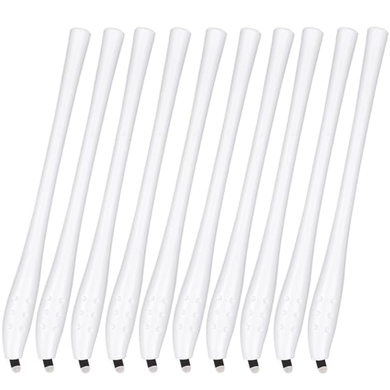 Disposable Microblades Pen, U18,10 Pack, 0.18mm (18u) For Eyebrow Makeup Microblading blades Supplies (10PCS-18U,B051)