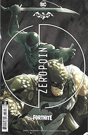 Batman Fortnite Zero Point #3 2nd PTG W/ Rated Comics Backer