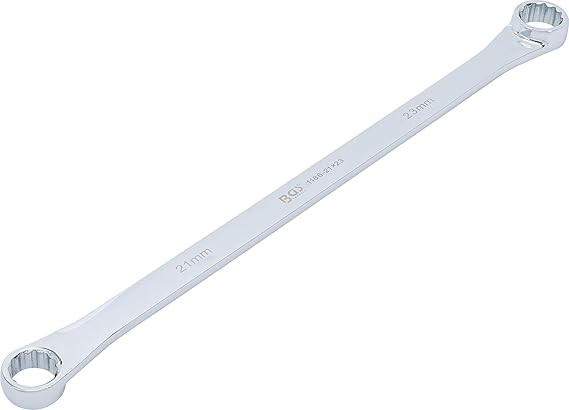 BGS 1186-21x23 | Double Ring Spanner | extra long | 21 x 23 mm