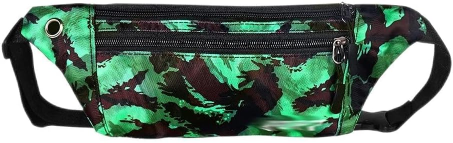 Waist Pack Running Men Women Fanny Pack Hip Bum Bags Waterproof Gym Fanny Pack Wallet with Earphone Hole Phone PouchC