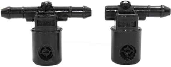 2x Front Windscreen Washer Jet Nozzles Water Spray Jets For Vauxhall Opel Insignia A Astra G H J Corsa D Zafira A B 12782508 12782509