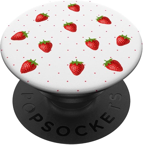 Strawberry Pop Socket PopSockets Adhesive PopGrip