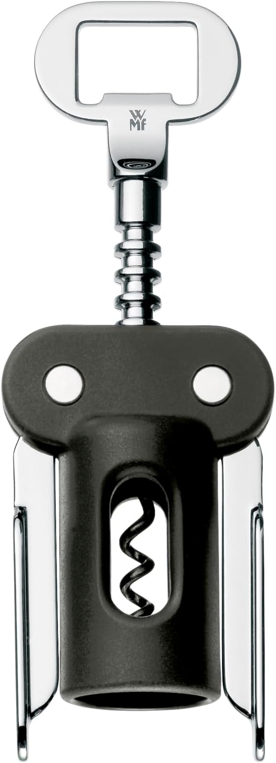WMF Clever&More Tirbuşon, 20 cm, Şarap ve Prosecco Şişe Açacağı, Kapsül Kesicili Şarap Açacağı