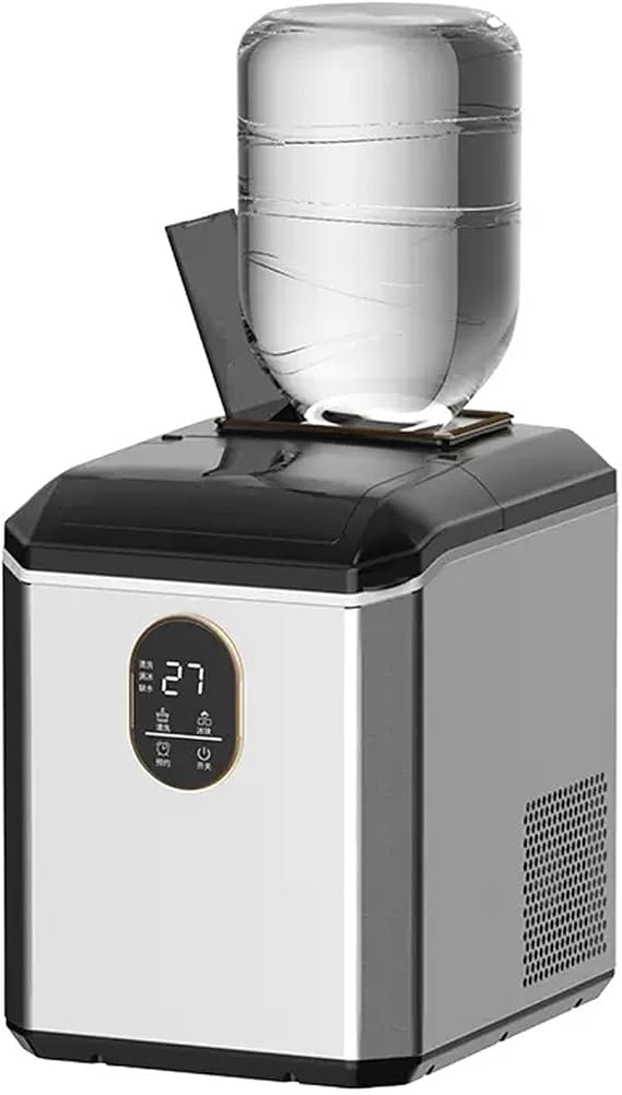 ice maker Ice Makers Countertop, 70.5 lbs/Day, 2 Way Filling, Self-Cleaning, 4 Gears Ice Size Control, ice Machine Maker countertop for Home Outdoor RV countertop ice maker