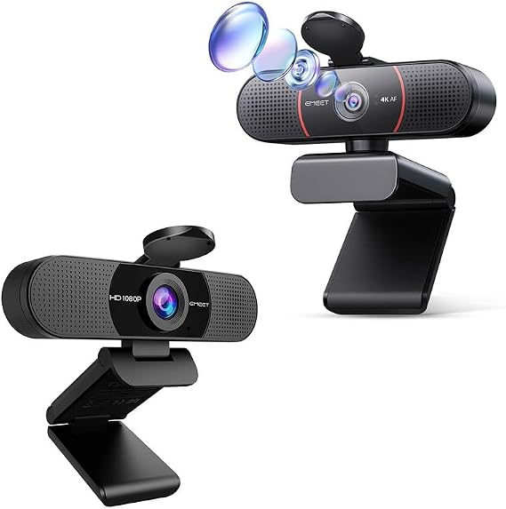 EMEET C960 4K and 1080P Webcam for PC