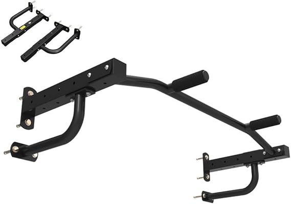 Horizontal Bar Wall Mounted Pull Up Bar,Gymnastics Sport Heavy Duty Wall Mount Pull Up Bar (C) (B)