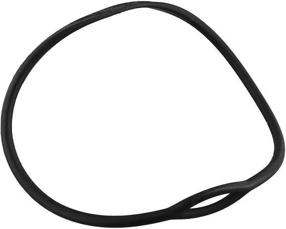 Soft Silicone Scuba Second Stage Collar Black Comfort