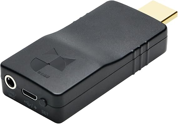 DDMALL HDMI Video Decoder HD, H.265 H.264 SRT Decoder for Decoding IP Stream Camera and Encoder, Model DD-2KW