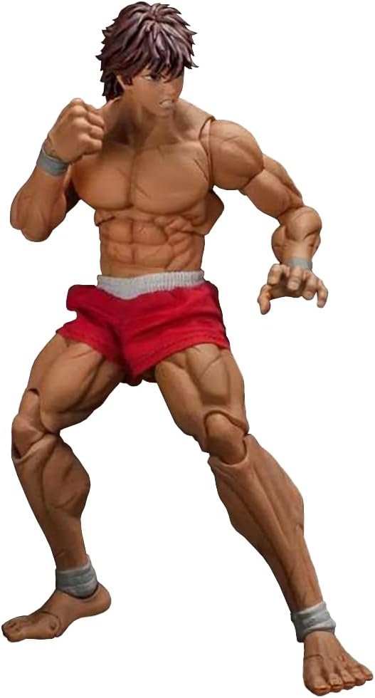 Anime Baki Figure 17cm Hanma Baki Action Figure PVC Statue Baki Anime Movable Model Collectible Desktop Decoration
