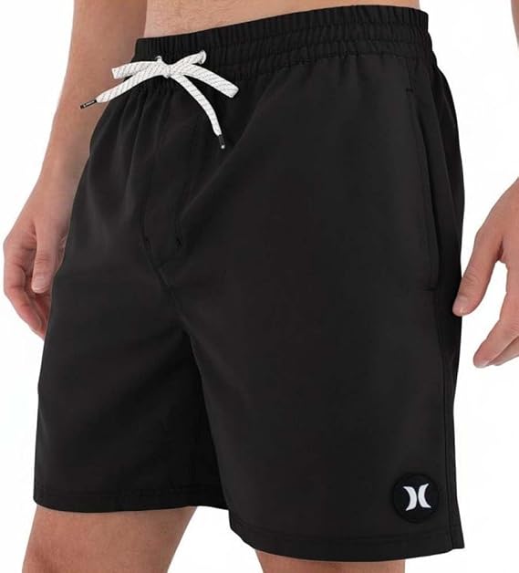 Hurley Vollley Icon Solid Men's Board Shorts 17 Inch Board Shorts