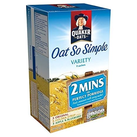 Quaker Oat So Simple Variety - 9 x 33g