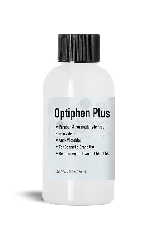 Optiphen Plus Preservative for Cosmetics, Optiphen Natural Preservative For Lotions Making DIY Products, Serums (2 Ounce / 60 mL)